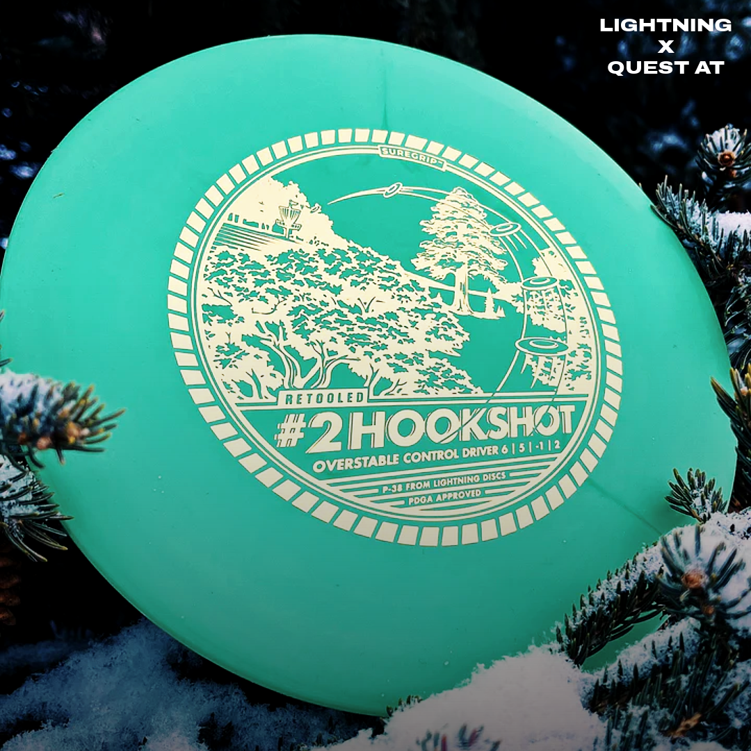 Disco de destornillador de precisión Lightning Sure Grip n.° 2 Hookshot