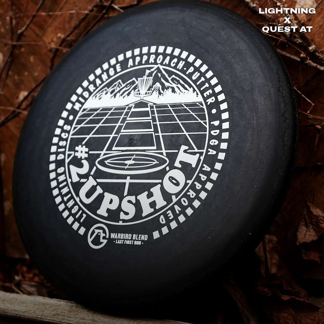 Disque de golf Warbird Putter Lightning Limited Edition Last First Run - #2 Upshot