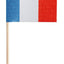 Cure-dents Drapeau Français - 100 ou 1000 unités