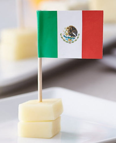 Mexican Flag Toothpicks - 100 or 1000 Count
