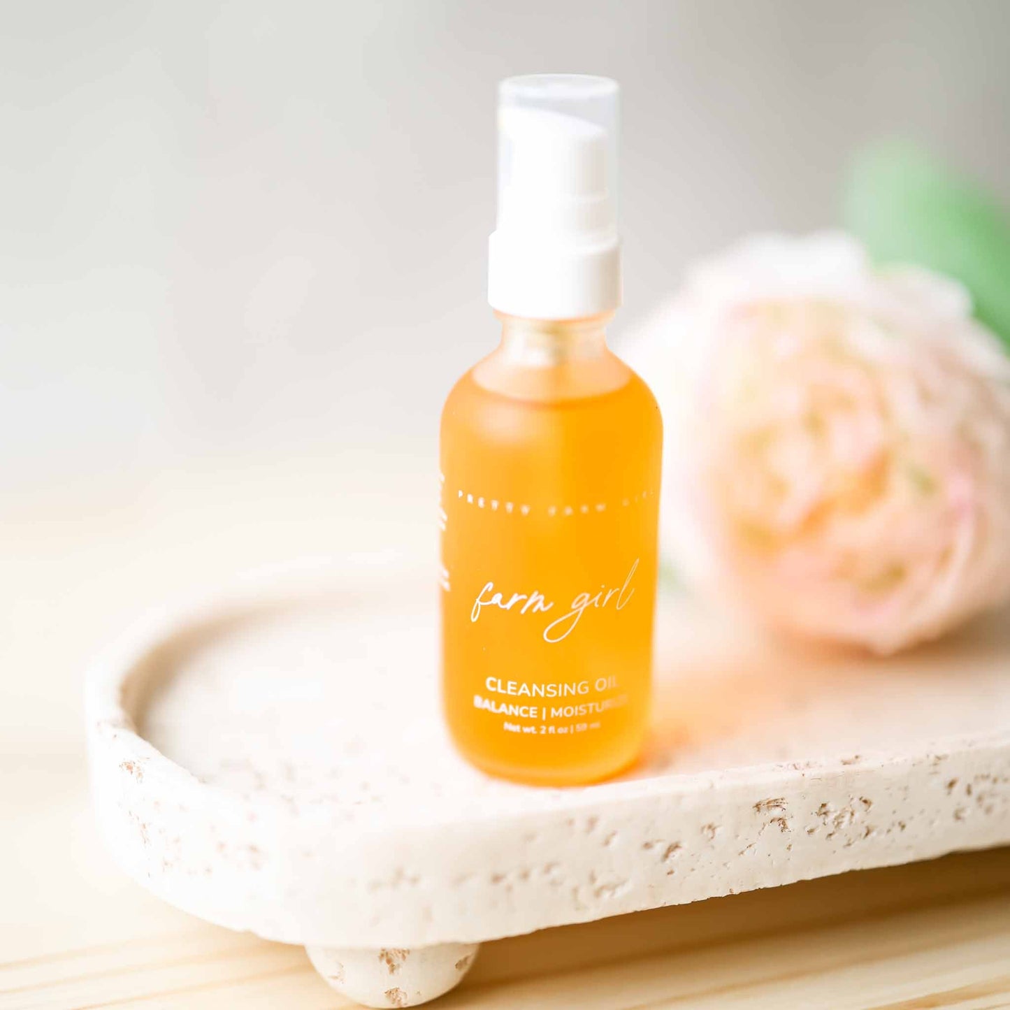 Farm Girl Cleansing Oil - 2oz Glass Bottle