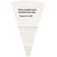 Value Series Reusable Plastic Coated Canvas Pastry Bags