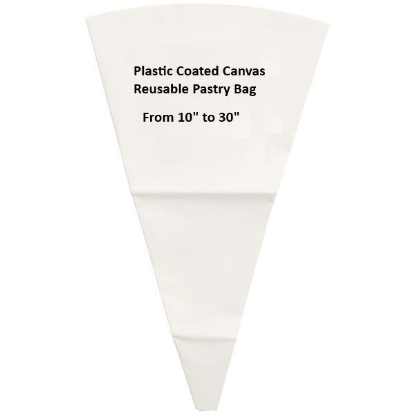 Value Series Reusable Plastic Coated Canvas Pastry Bags