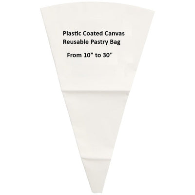 Value Series Reusable Plastic Coated Canvas Pastry Bags