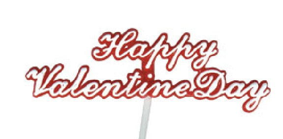 Palillos de cóctel para el Día de San Valentín - 12 o 72 piezas