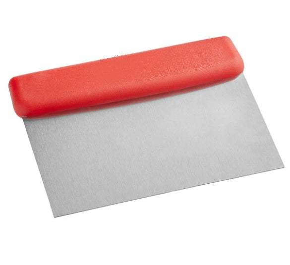 Pro Series Carbon Stainless Steel Dough Cutter - 6 1/4" x 3"