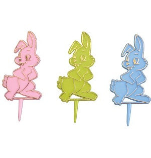 Assorted Rabbit Cocktail Picks - 2.5" High