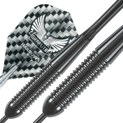 Harrows Black Arrow Superior Steel Tip Darts - Korvel