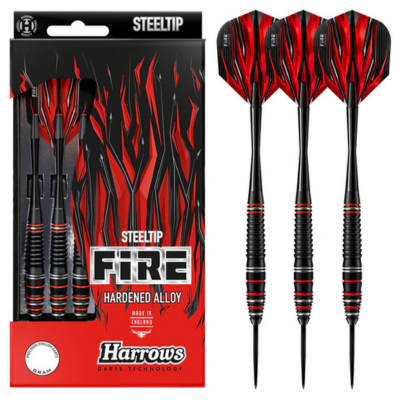 Harrows Fire Premium Alloy ST Darts Set - Korvel