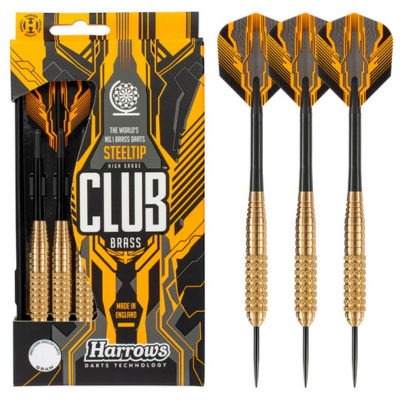 Premium Club Brass Steel Tip Darts Set - Korvel