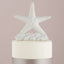 Sublime Cake Topper Étoile de Mer Thématique Plage avec Coquillages - 5" x 2" x 6"
