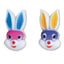 Edible Bunny Faces - 2-1/4" - Bulk Pack of 96