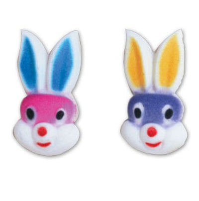 Edible Bunny Faces - 2-1/4" - Bulk Pack of 96