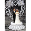 Elegante Topper de Pastel de Boda Novia y Novio - 9.5" de Alto