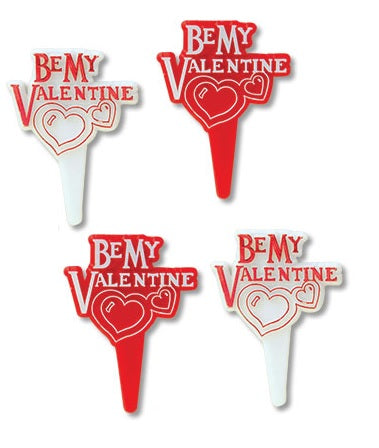 Be My Valentine Cocktail Picks - 12 or 144 pcs