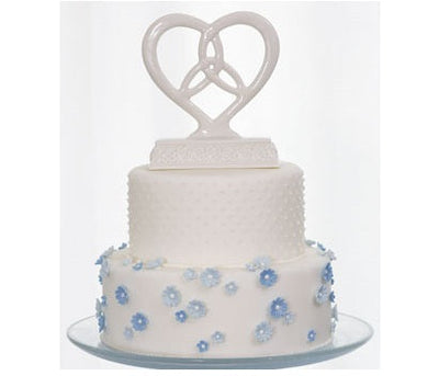 Trinity Knot Heart Topper - Elegant Holiday Ornament
