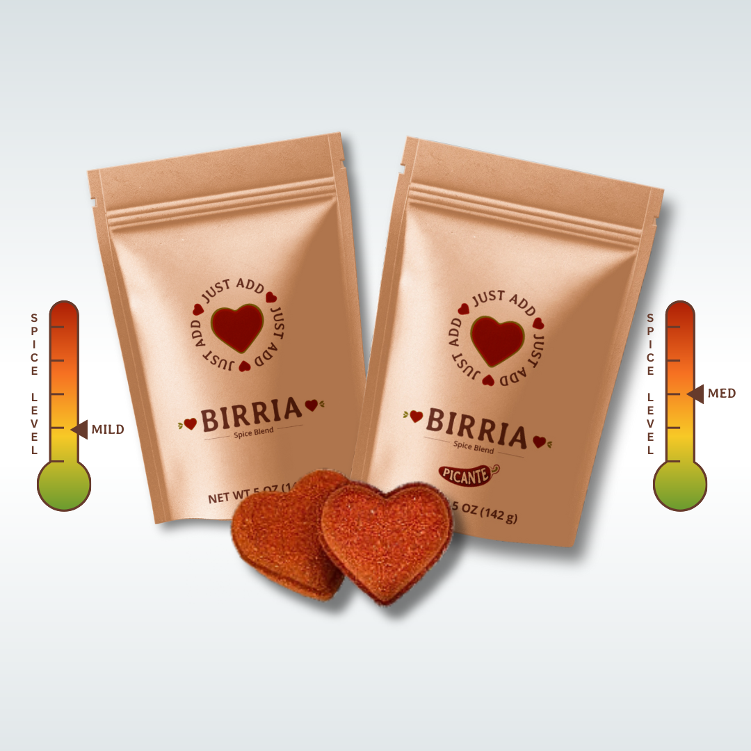 Birria Luv Bombs (2 per bag) Mild (Regular) with Rich Flavor - Korvel