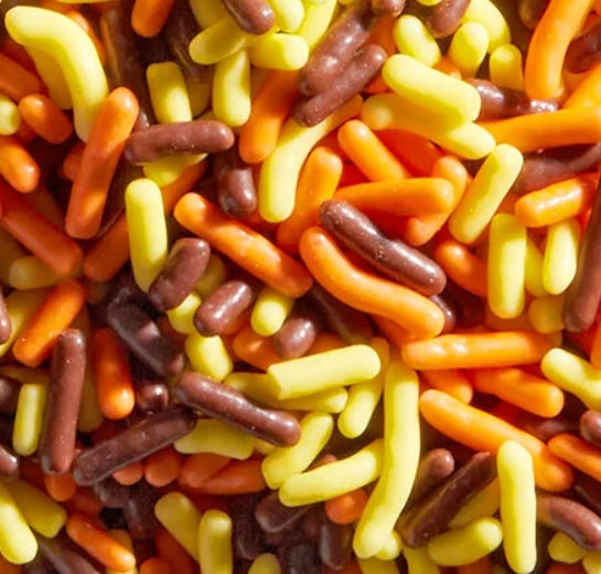 Mélange de Sprinkles d'Automne pour Thanksgiving - 8oz, 5lb ou 10lb