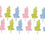 Assorted Rabbit Cocktail Picks - 2.5" High