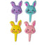 Assortiment de Picks Lapin Gonflé - 72 Compte, Taille 2,5"