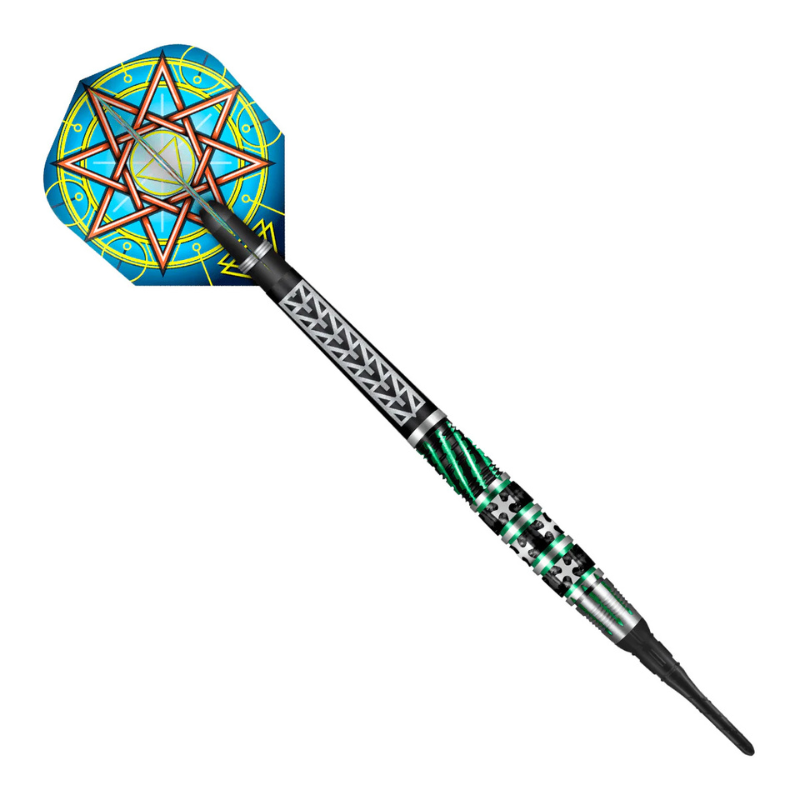 Celt Druid Soft Tip Dart Set-90% Tungsten Barrels - Korvel
