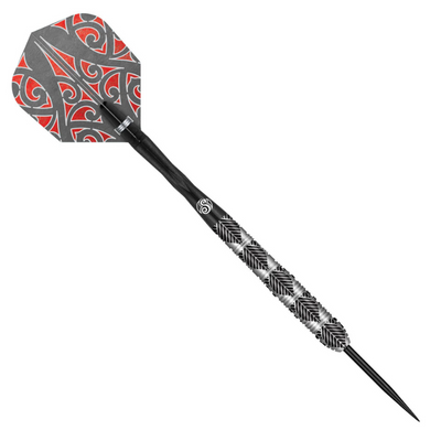 Warrior Awe Steel Tip Dart Set - Precision 90% Tungsten Barrels - Korvel