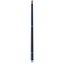Players Brilliant Blue Gloss Wrapless Cue - Korvel