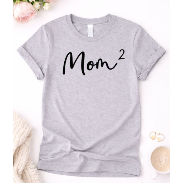 Mom Of 2 Graphic Tee