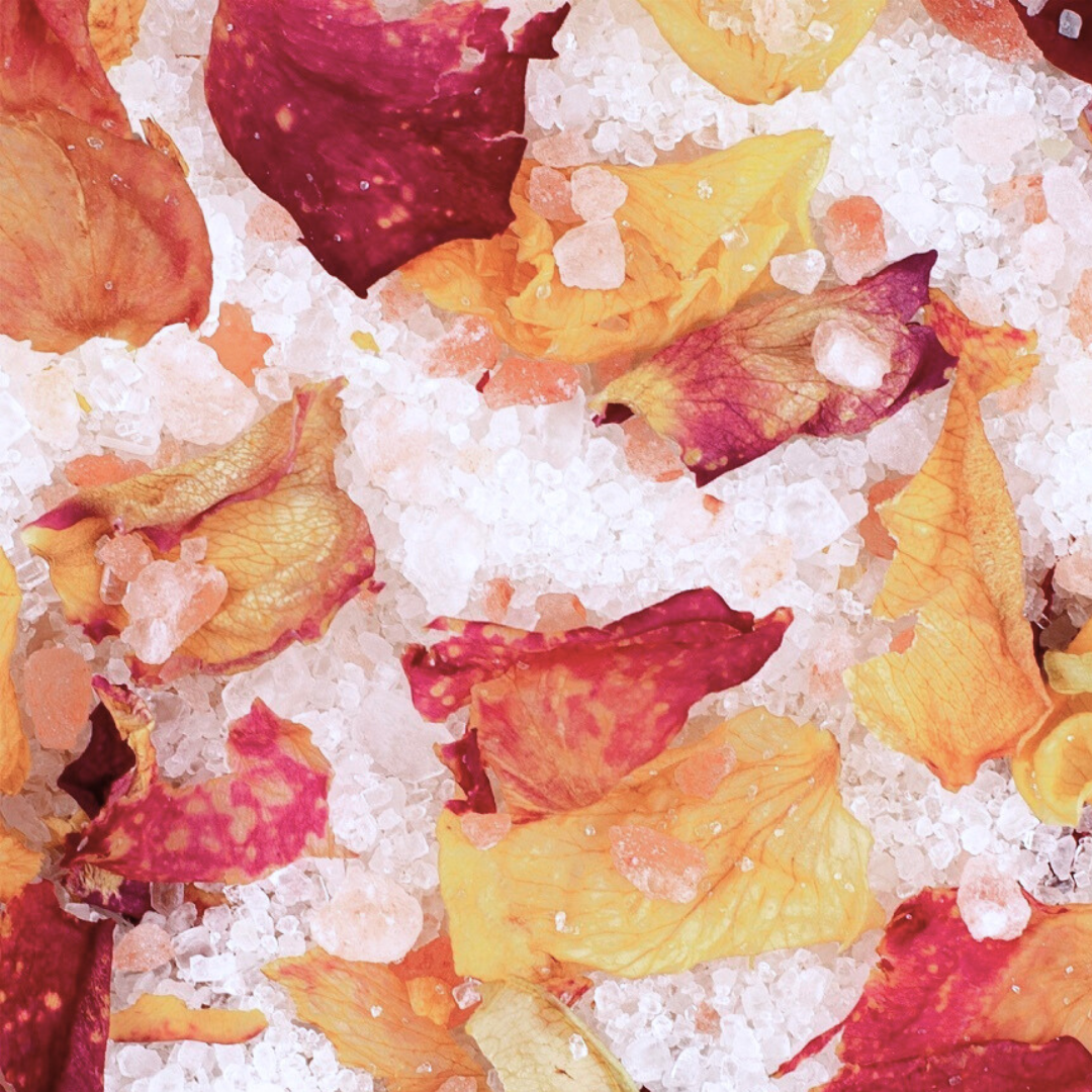 Bath Salts with Epsom, Sea and Himalayan Pink Salt - Korvel