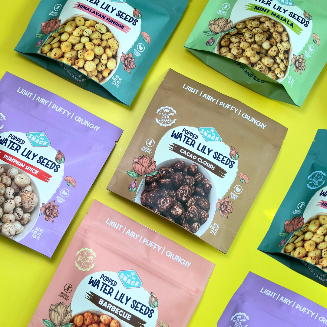 Cacao Popped Water Lily Seeds – Naturally Sweet, Vegan Snack