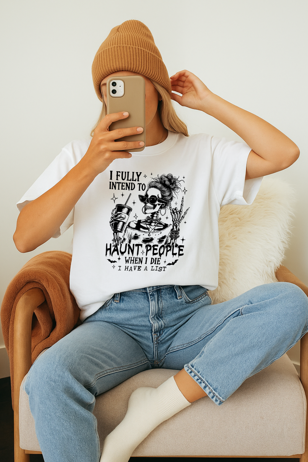 Camiseta extragrande Haunt People 5334CC