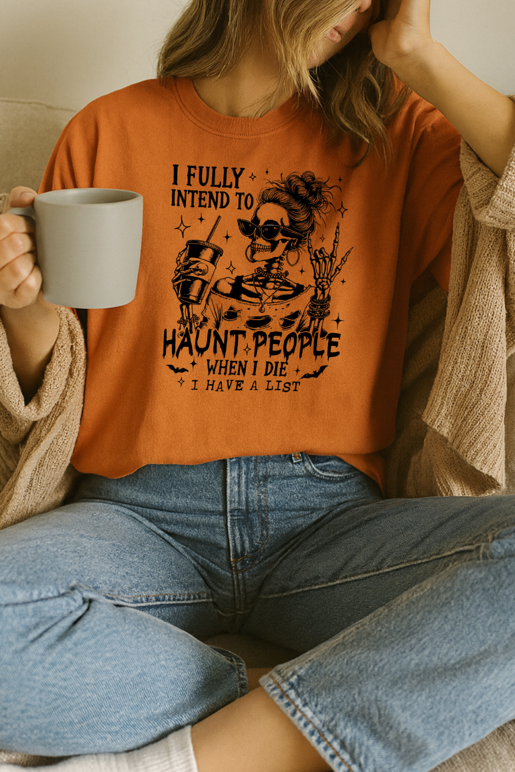 Camiseta extragrande Haunt People 5334CC
