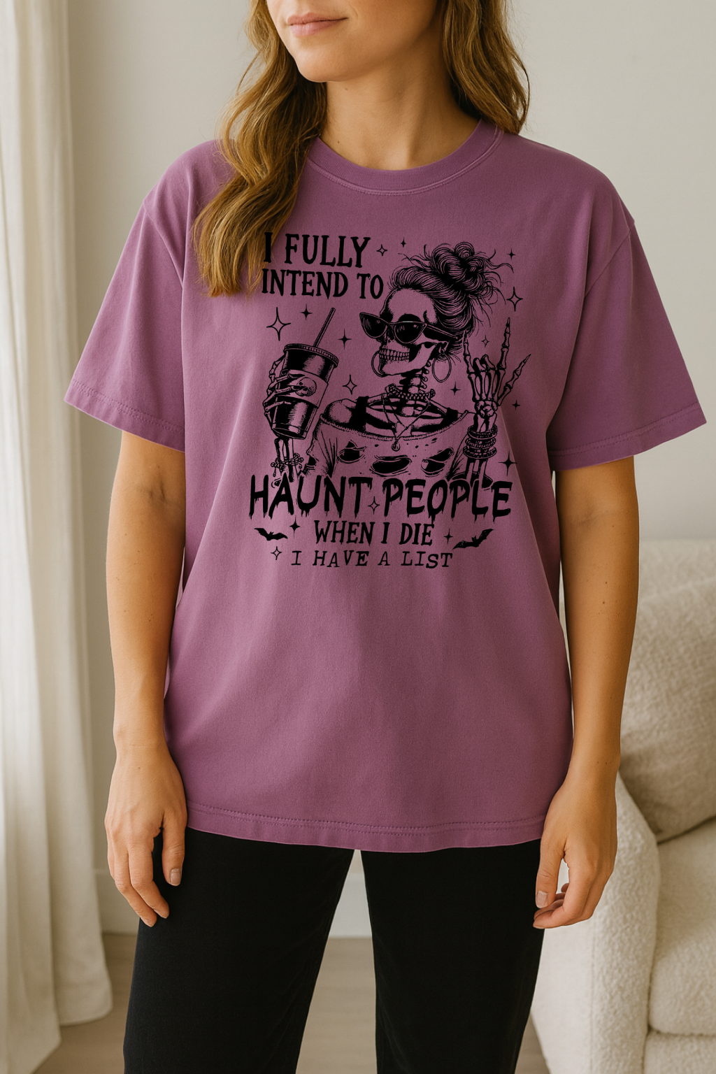 Camiseta extragrande Haunt People 5334CC
