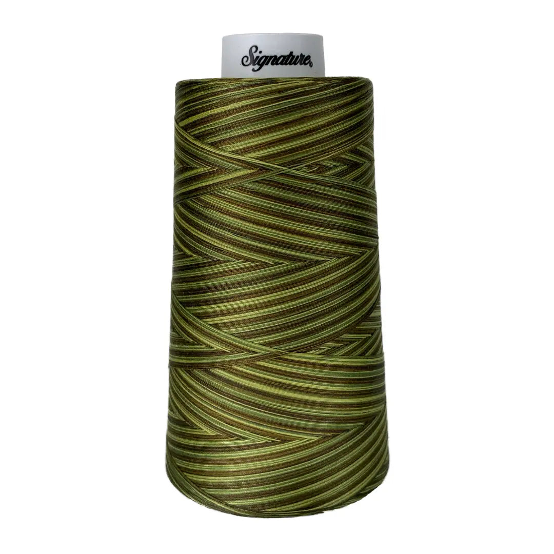 Hilo Variegado de Algodón Signature Olive Hues