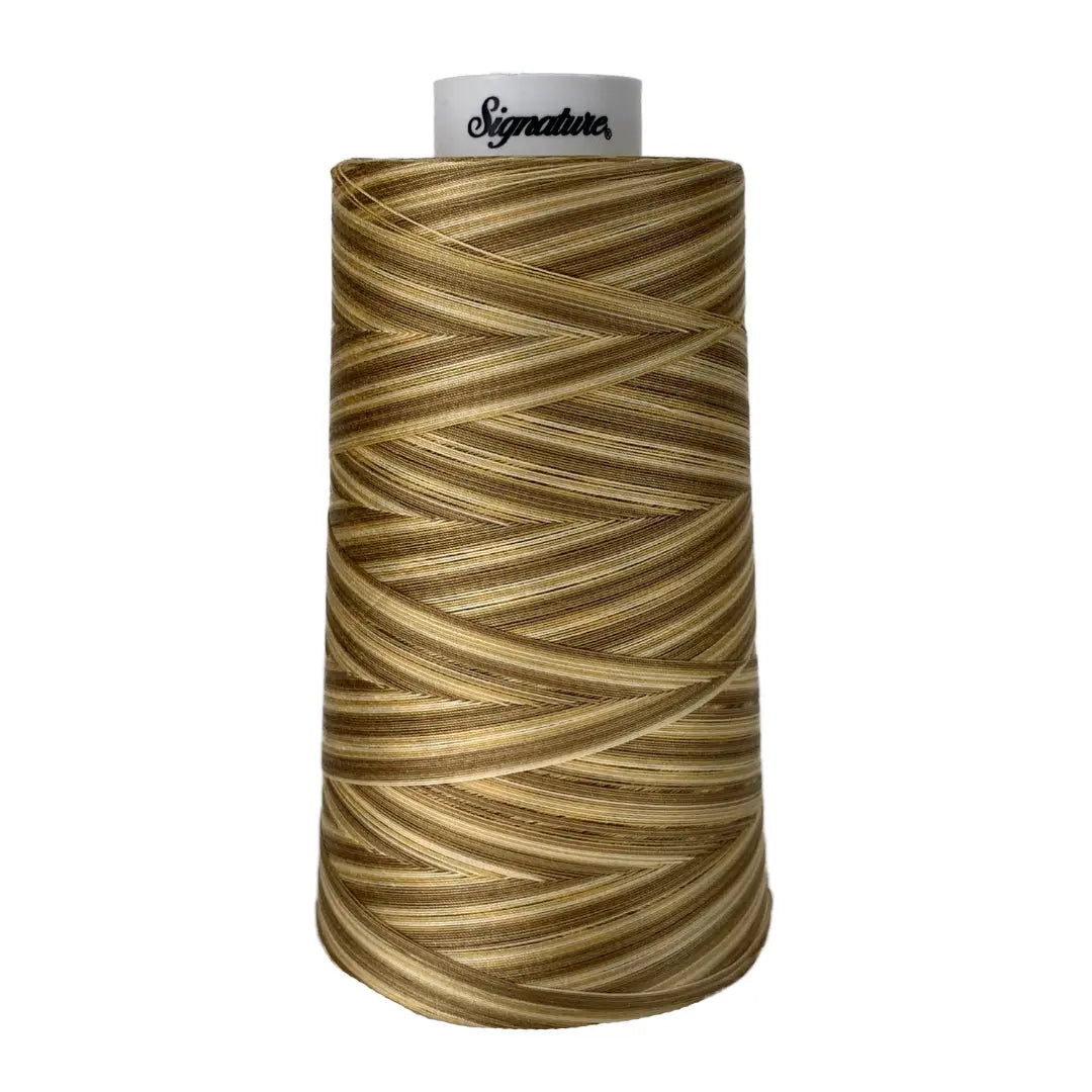 Fil Variegé en Coton Signature M75 Teintes Tan
