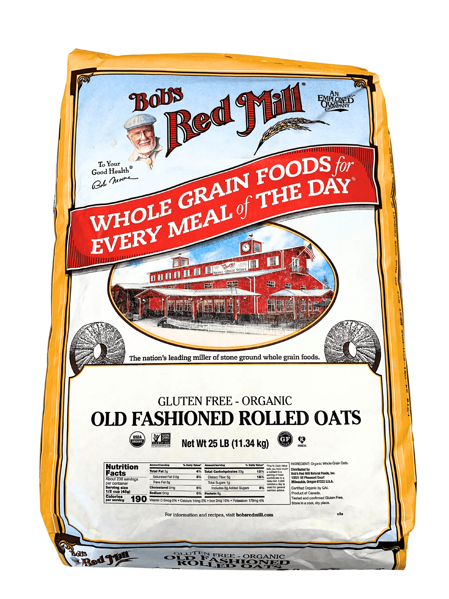 Avena Rodante Orgánica Sin Gluten de Bob's Red Mill