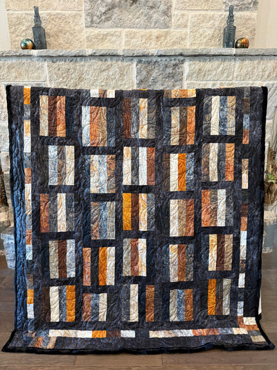Up Down and Around Quilt Pattern