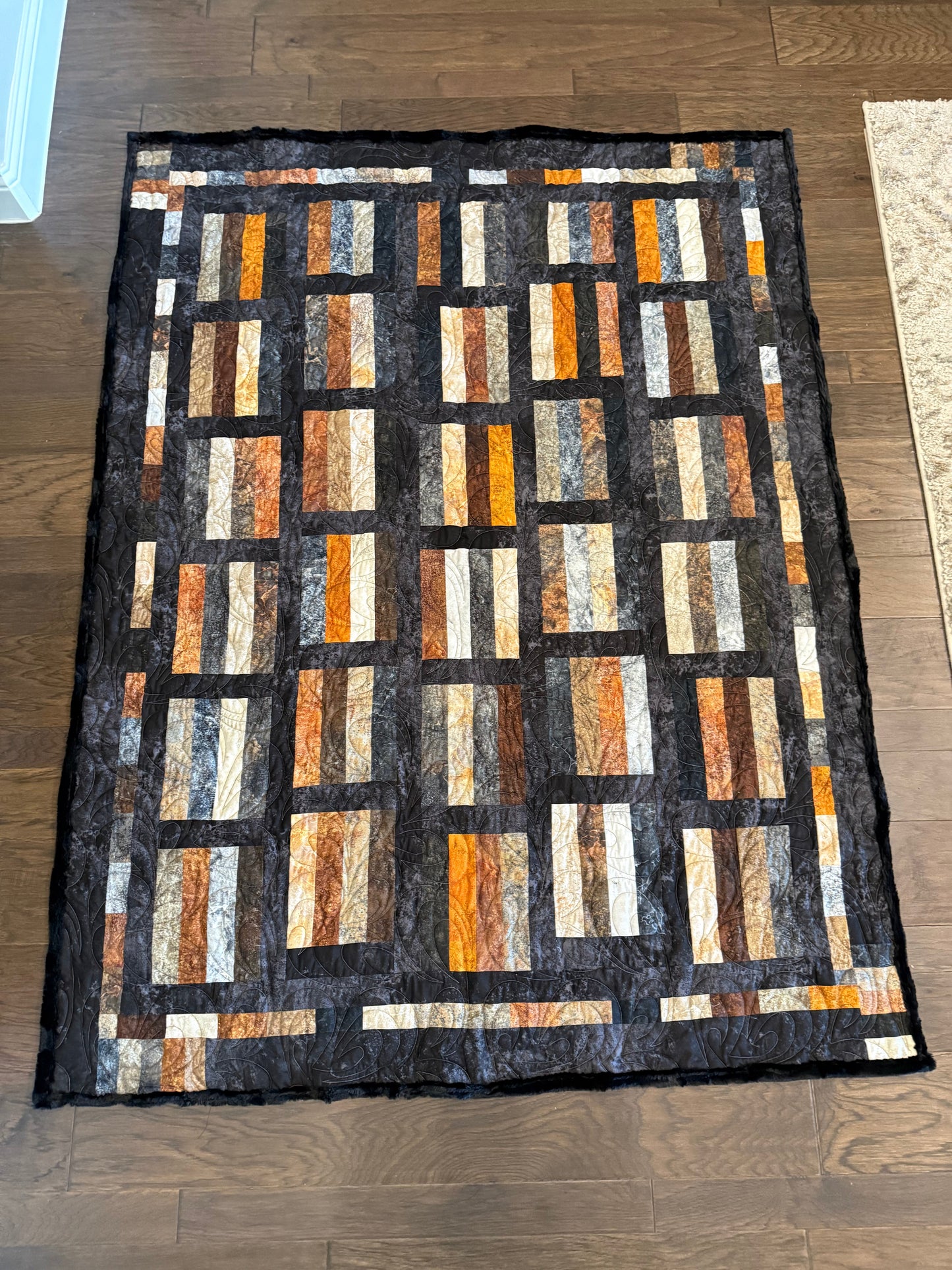 Up Down and Around Quilt Pattern