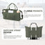 Premium Waterproof Travel Duffle Bag with Trolley Sleeve