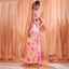 Elegant Slim Fit Dress with Bow Detail