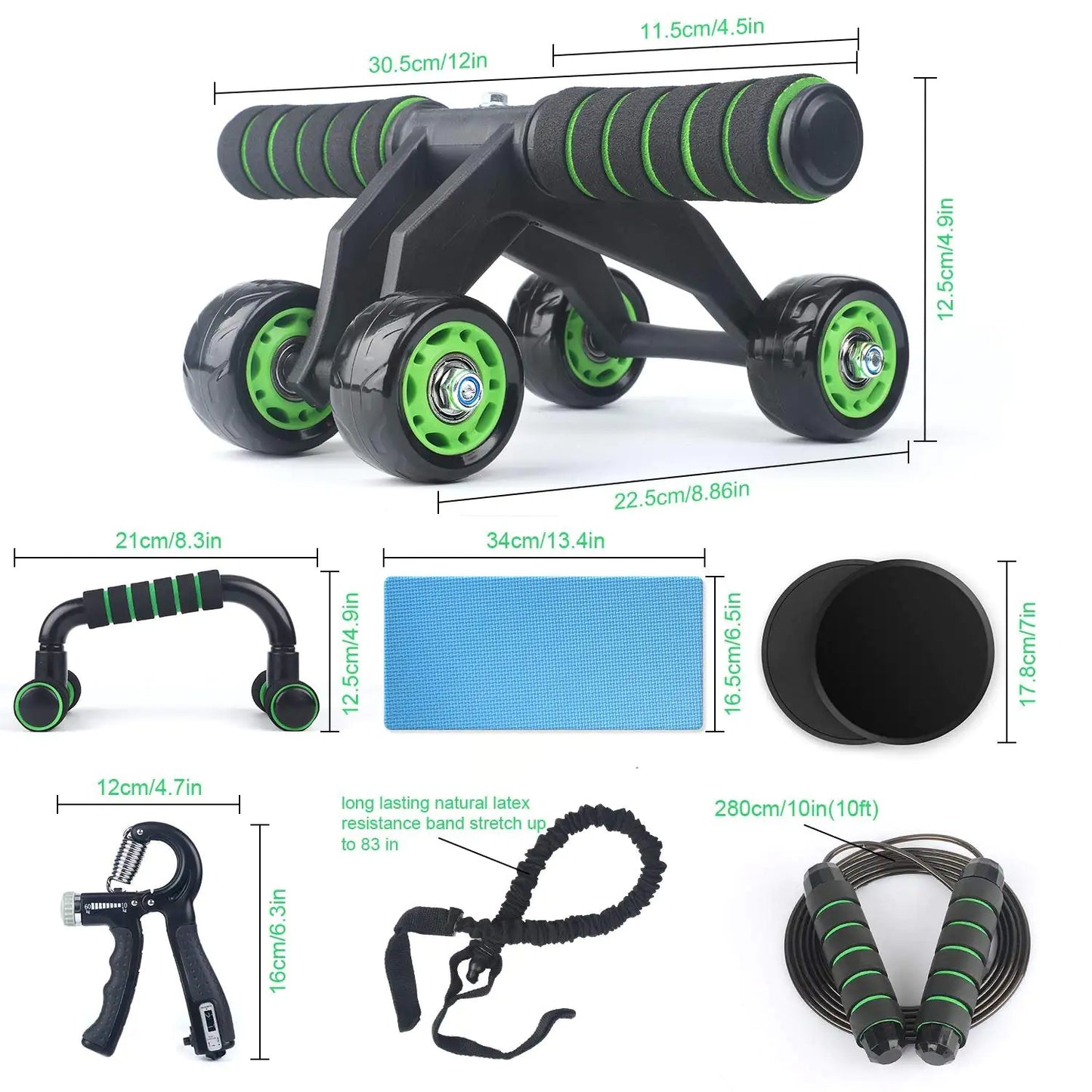 Kit de Fitness Premium 10 en 1