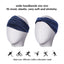 GILI 6 Pack Wide Headbands for Women - Non Slip Cotton Hair Bands