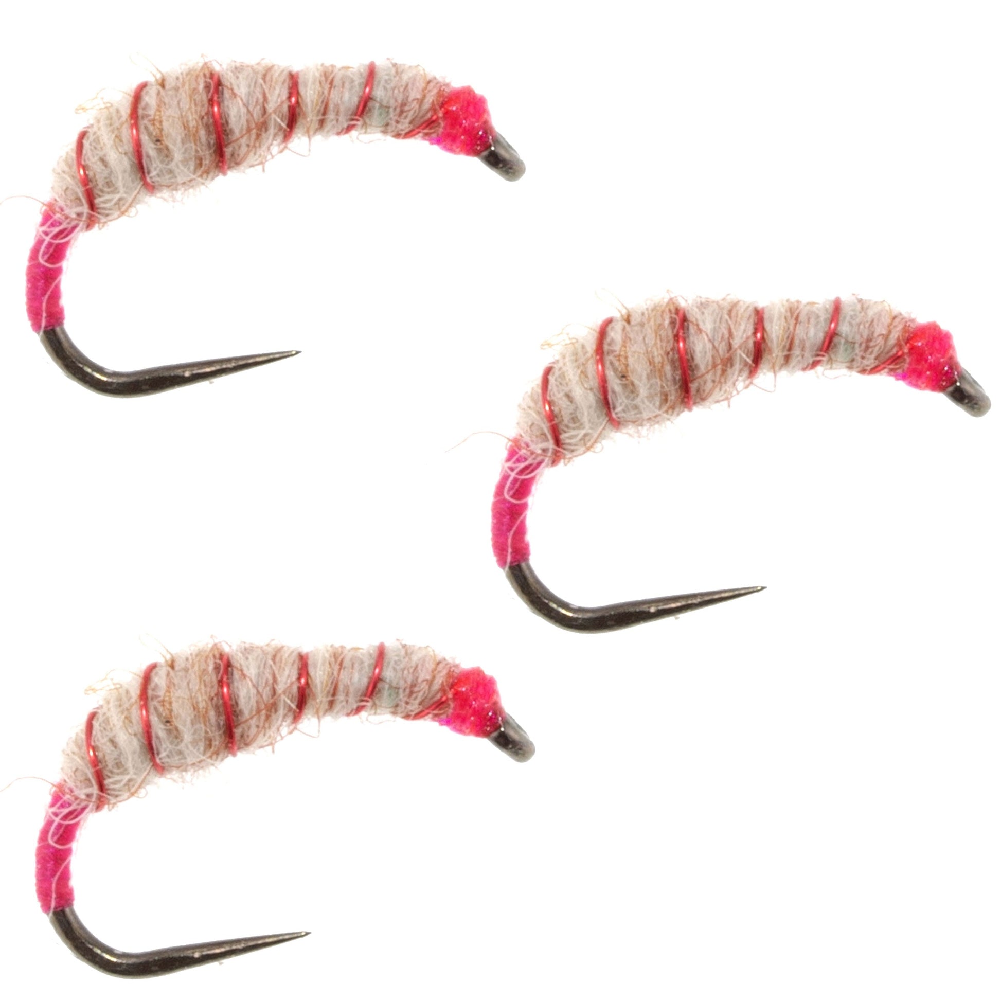 Utah Killer Bug Tenkara Flies - 3 Pack, Size 14 - Korvel