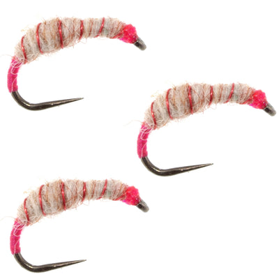 Utah Killer Bug Tenkara Flies - 3 Pack, Size 14 - Korvel