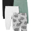 Simple Joys by Carter's Unisex Babies' Cotton Pants, Pack of 4