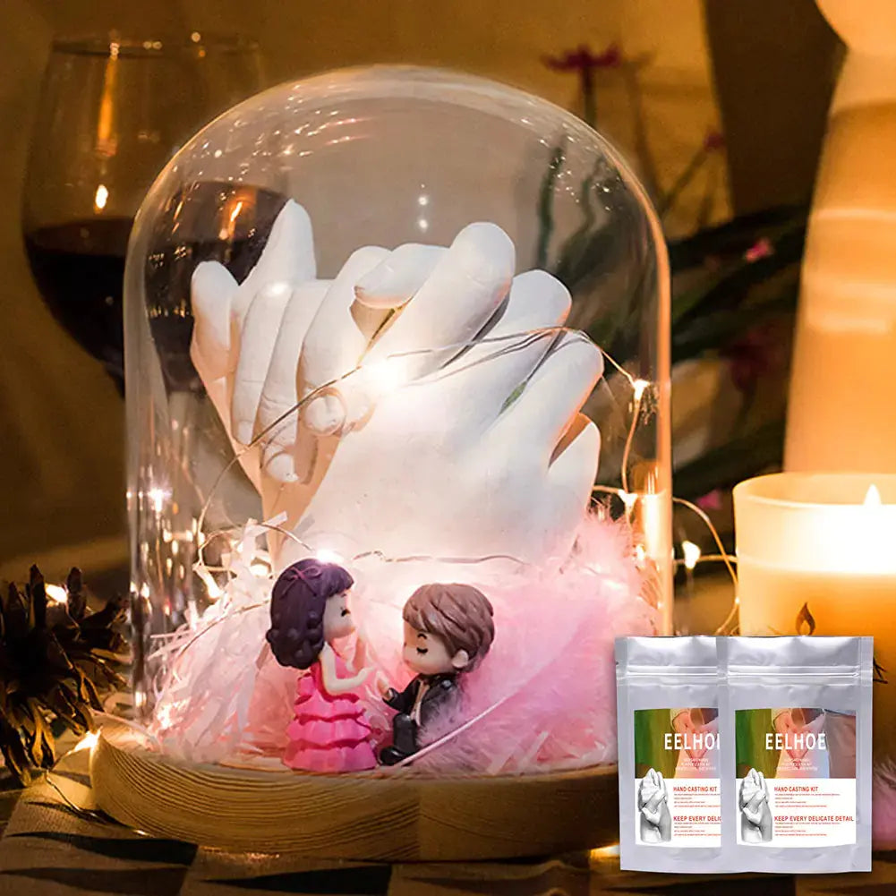 Kit de Moldeo de Manos para Recuerdos Queridos