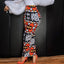 High Waist Large Size Geometric Print Skirt