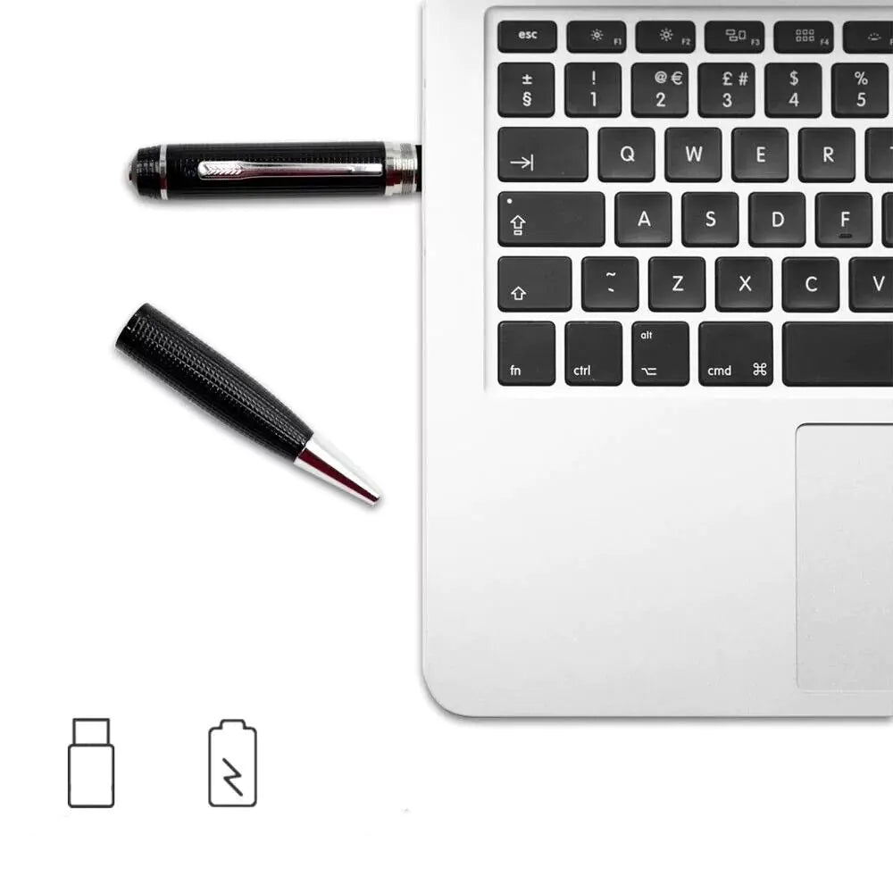 Enregistreur vidéo corporel mini HD 1080P - Caméra cachée stylo