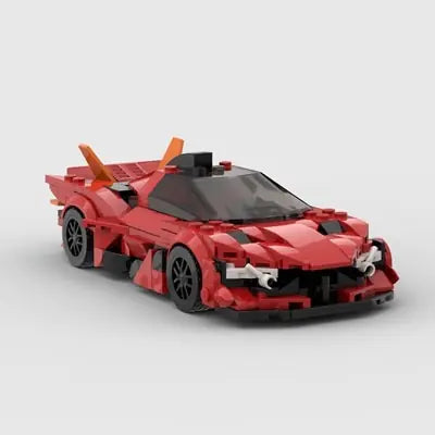 Ensemble de blocs de construction DIY Supercar