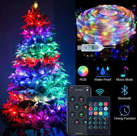 Luces de Navidad con Control Remoto DIY